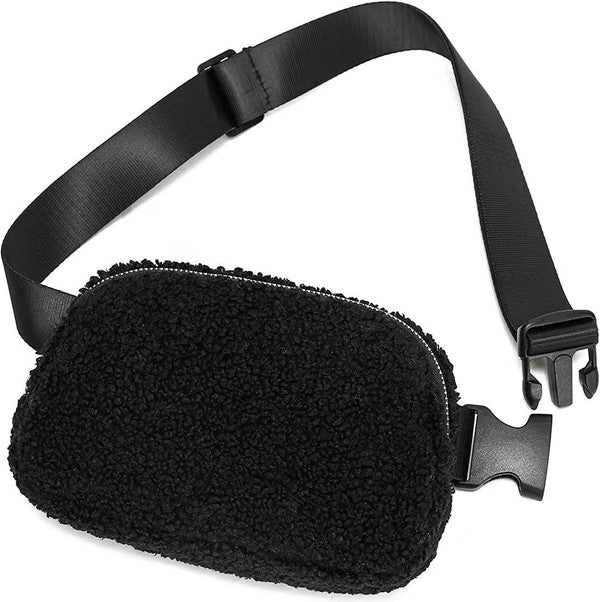 lola boucle sherpa Lola Boucle Sherpa Sling/belt Bag view 6 (bag) - shop at us.meeeshop