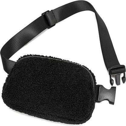 lola boucle sherpa Lola Boucle Sherpa Sling/belt Bag view 6 (bag) - shop at us.meeeshop