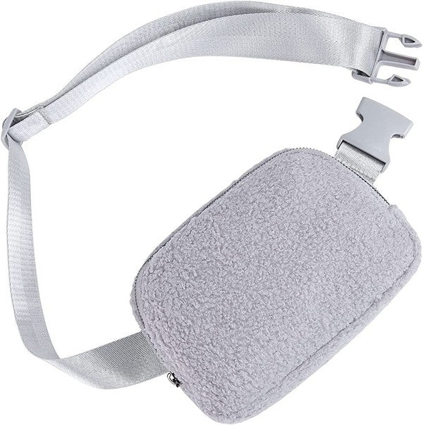 lola boucle sherpa Lola Boucle Sherpa Sling/belt Bag view 13 (bag) - shop at us.meeeshop
