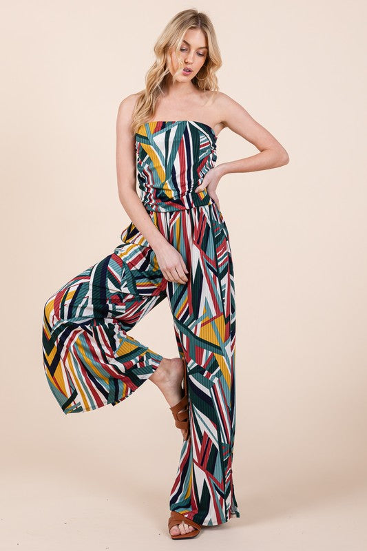Wide Leg Jumpsuit with Pockets | us.meeeshop