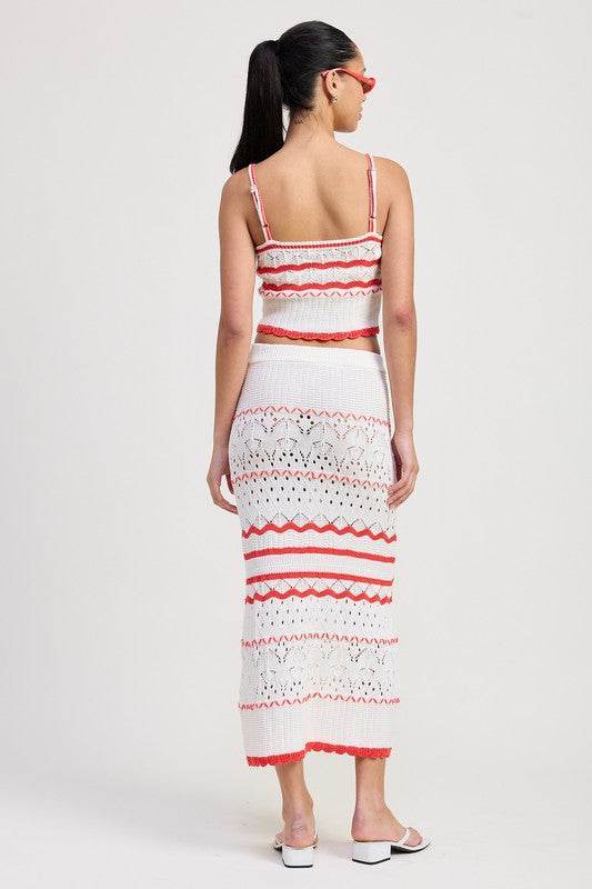 Maxi Crochet Skirt - us.meeeshop