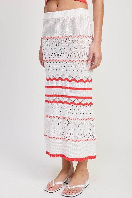 Maxi Crochet Skirt - us.meeeshop