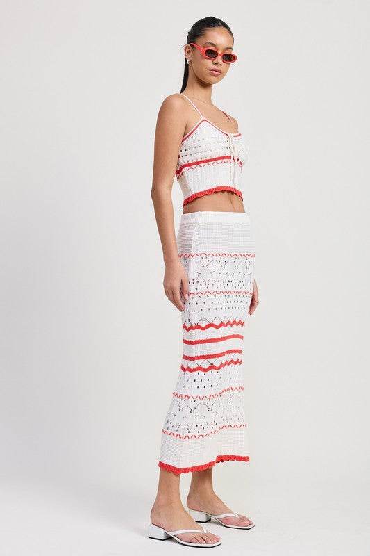 Maxi Crochet Skirt - us.meeeshop