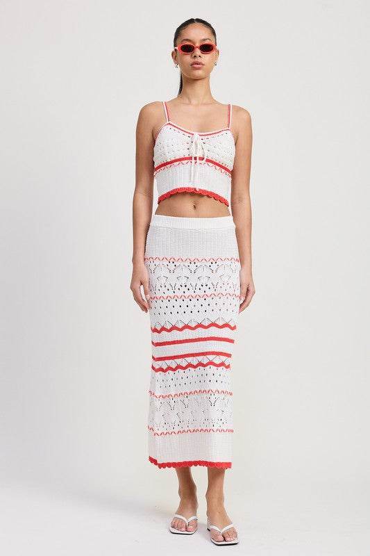 Maxi Crochet Skirt - us.meeeshop