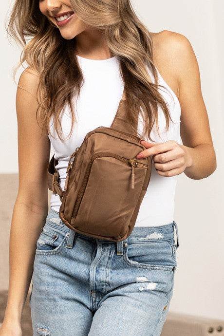 Kira Essential Nylon Crossbody - us.meeeshop