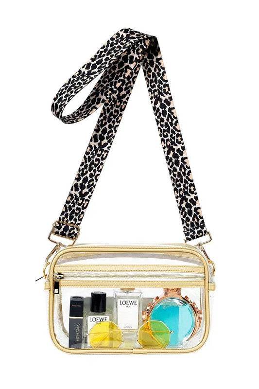 Kendall Leopard Stadium Camera Crossbody - us.meeeshop