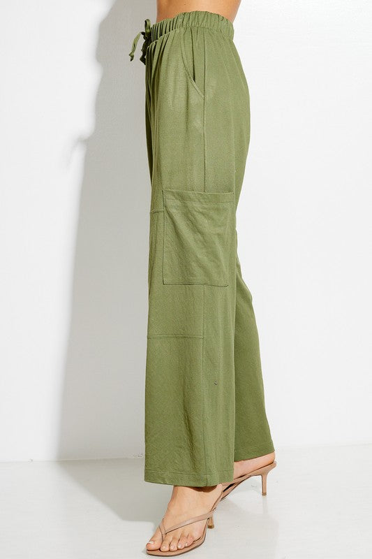 womens joggers with Womens Joggers with Pockets Cargo Pants view 2 (bottom) - shop at us.meeeshop