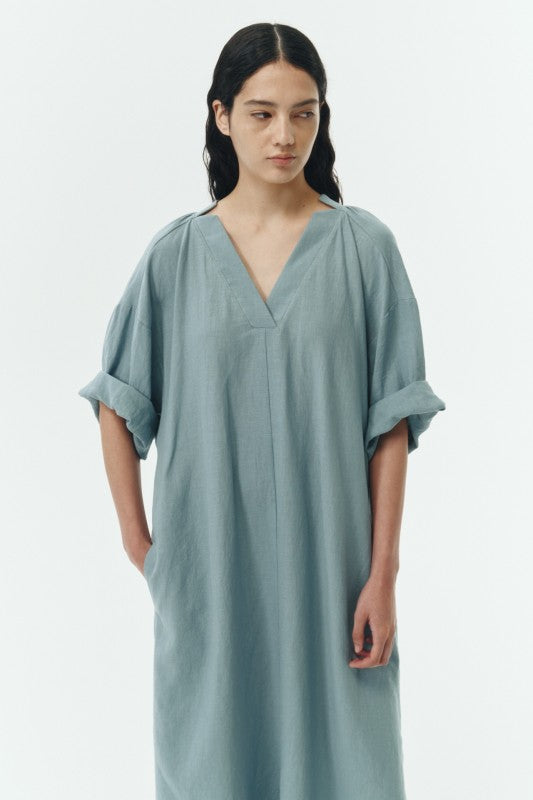 charlotte solid tunic Charlotte Solid Tunic Dress Black navy (dress) - shop at us.meeeshop