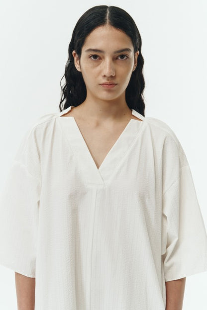 Charlotte Stripe Tunic Dress | Dresses | MeeeShop | image 5