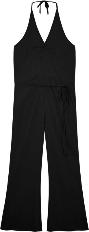 Daisy Solid Jumpsuit | view 8 | Noflik | us.meeeshop