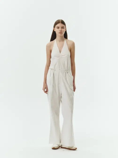 Daisy Stripe Jumpsuit | view 5 | Noflik | us.meeeshop