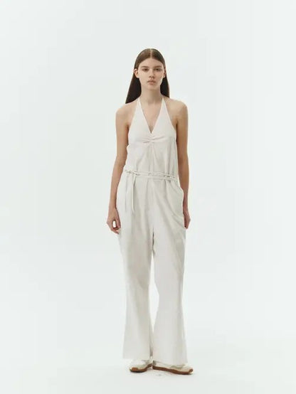 Daisy Stripe Jumpsuit | view 5 | Noflik | us.meeeshop