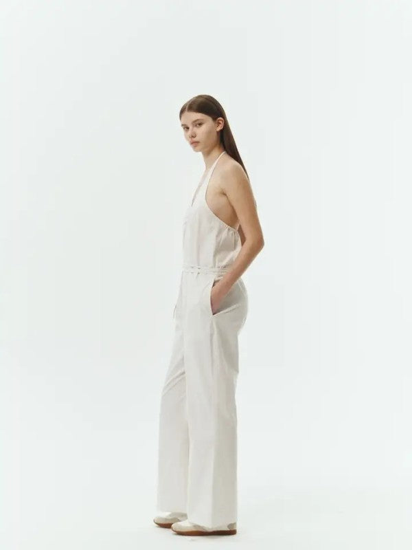 Daisy Stripe Jumpsuit | view 6 | Noflik | us.meeeshop
