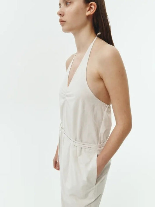 Daisy Stripe Jumpsuit | view 2 | Noflik | us.meeeshop