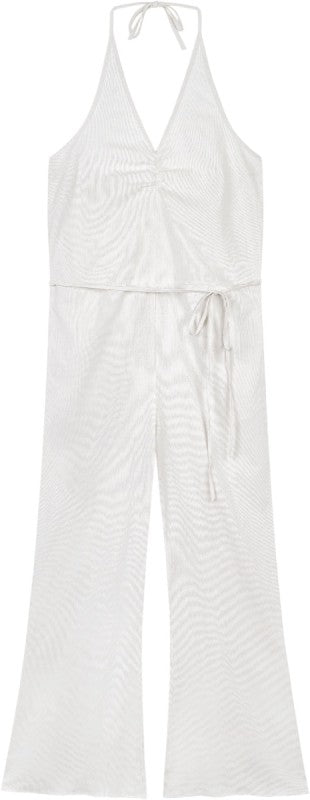 Daisy Stripe Jumpsuit | view 10 | Noflik | us.meeeshop
