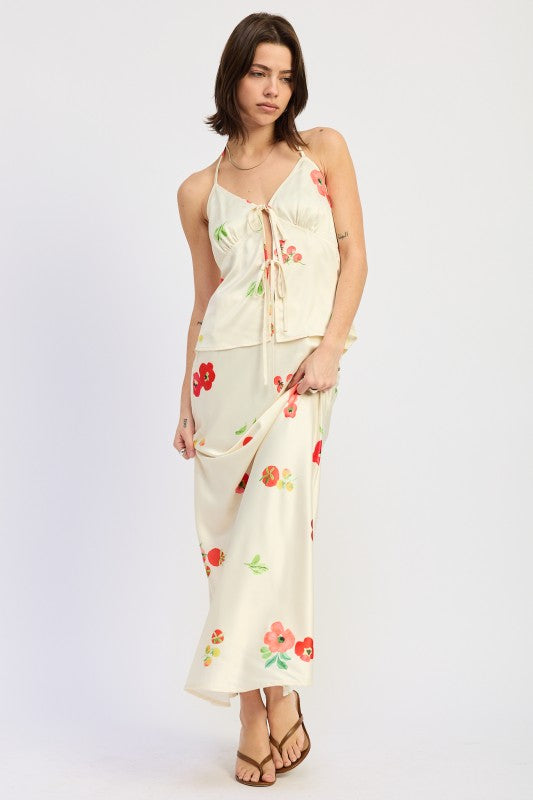 low rise mid Low Rise Mid Satin Bias Skirt view 2 (skirt) - shop at us.meeeshop