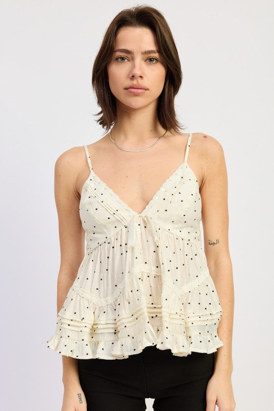Sleeveless Spaghetti Strap Top (women's shirts & tops) - shop at us.meeeshop