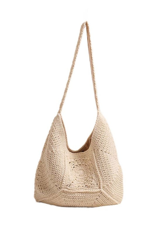 Raquel Crochet Hobo Bag | view 8 | Aili's Corner | us.meeeshop