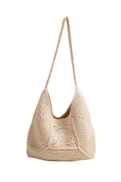 Raquel Crochet Hobo Bag | view 8 | Aili's Corner | us.meeeshop