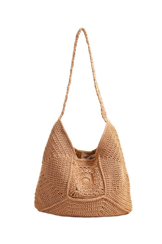 Raquel Crochet Hobo Bag | view 4 | Aili's Corner | us.meeeshop