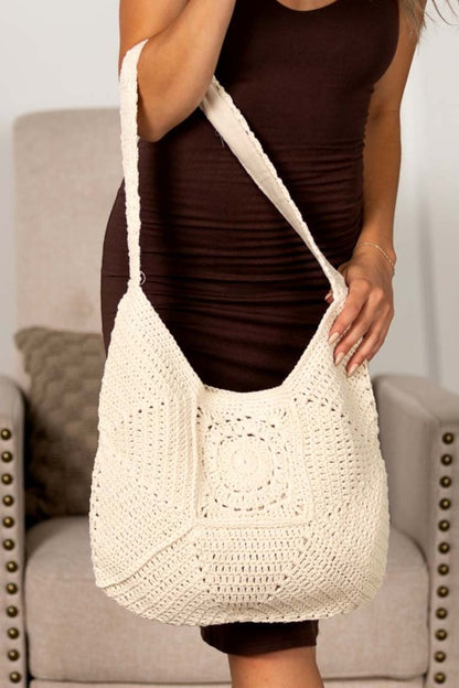 Raquel Crochet Hobo Bag | view 7 | Aili's Corner | us.meeeshop