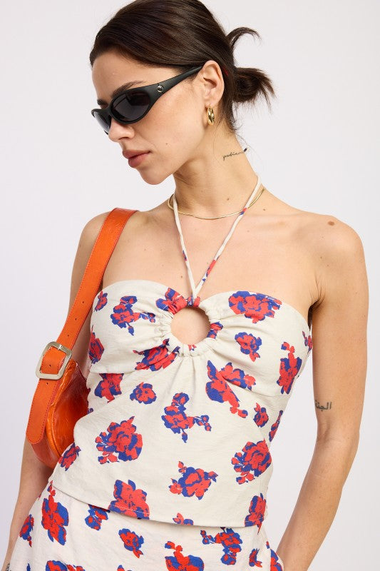 halter neck bustier Halter Neck Bustier Top view 2 (top) - shop at us.meeeshop