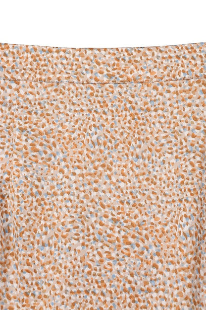 Lilou Leopard print shirred skirt | us.meeeshop