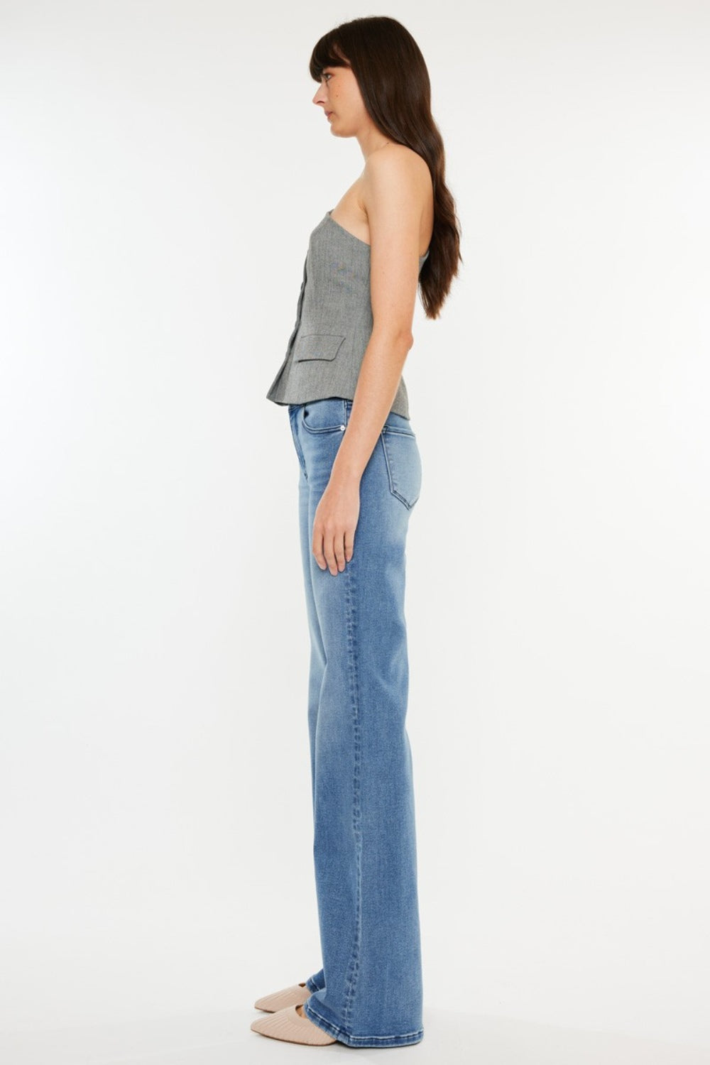 Kancan Ultra High Rise Cat's Whiskers Jeans | us.meeeshop