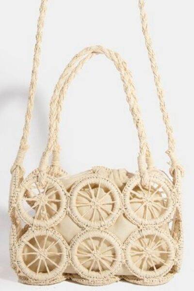 Fame Intricate Braided Wheels Crossbody Bag - us.meeeshop