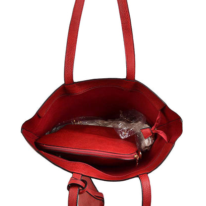 3 in 1 Large Soft Faux Leather Womens Tote Handbags in Stone view 21 - Large Soft Tote Bags For Women