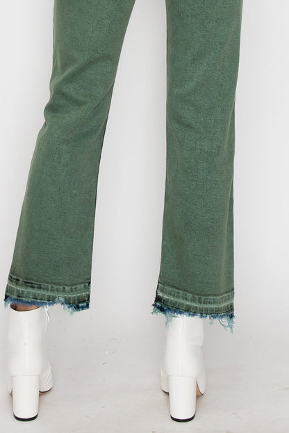 elena tummy control Elena Tummy Control High Rise Straight Jeans view 8 (bottom) - shop at us.meeeshop
