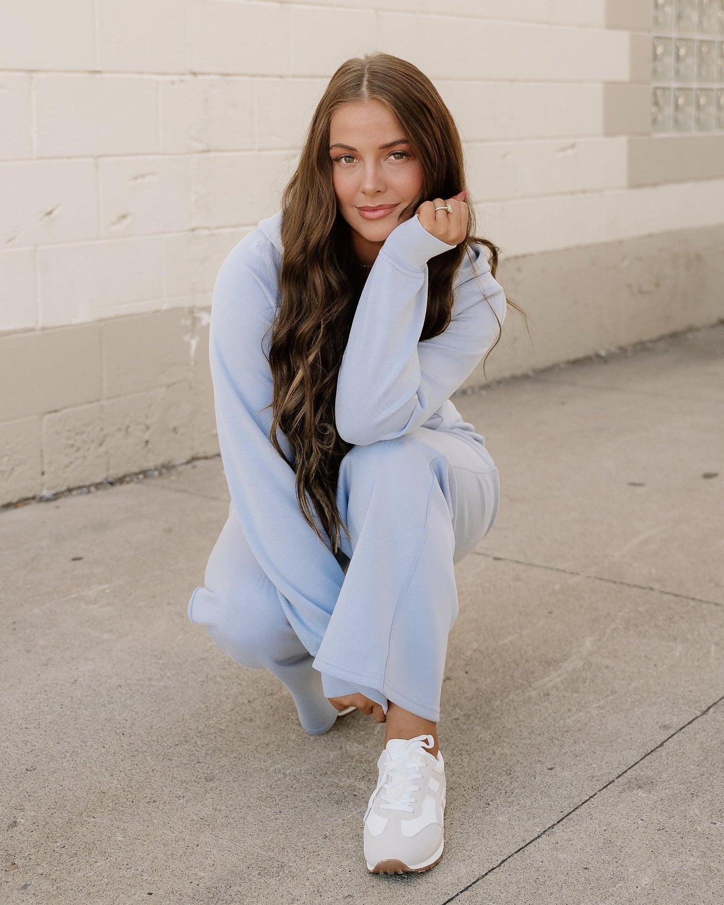 Harlow Active Pants 2pcs Outfit  - Blue