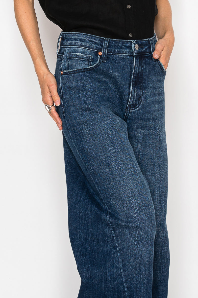 athena inseam transform Athena Inseam Transform High Rise A-wide Jeans view 12 (bottom) - shop at us.meeeshop