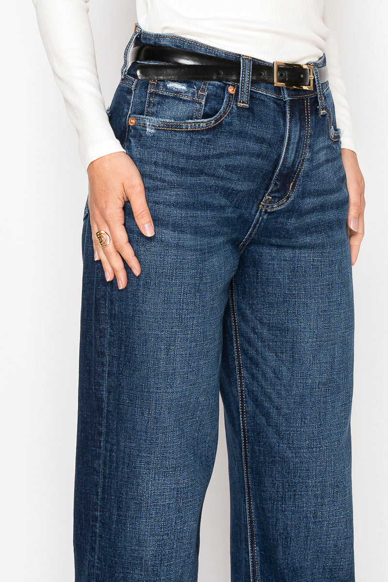 noelle inseam transform Noelle Inseam Transform High Rise Relaxed Straight Leg Jeans view 9 (bottom) - shop at us.meeeshop