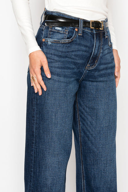 noelle inseam transform Noelle Inseam Transform High Rise Relaxed Straight Leg Jeans view 9 (bottom) - shop at us.meeeshop