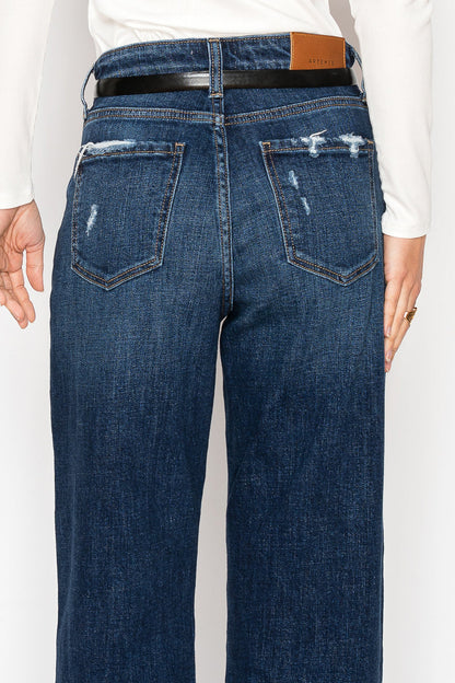 noelle inseam transform Noelle Inseam Transform High Rise Relaxed Straight Leg Jeans view 10 (bottom) - shop at us.meeeshop