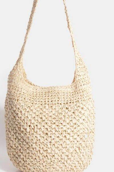 Fame Intricate Braided Hobo Shoulder Bag - us.meeeshop