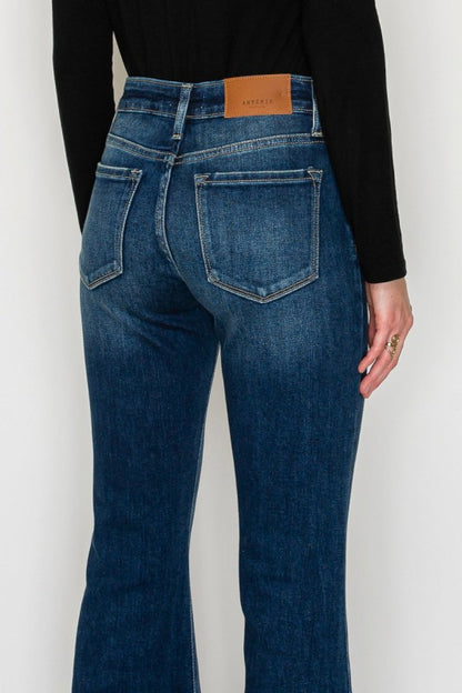 Mia Mid-Rise Super Flare Jeans | view 10 | Artemis Vintage | us.meeeshop
