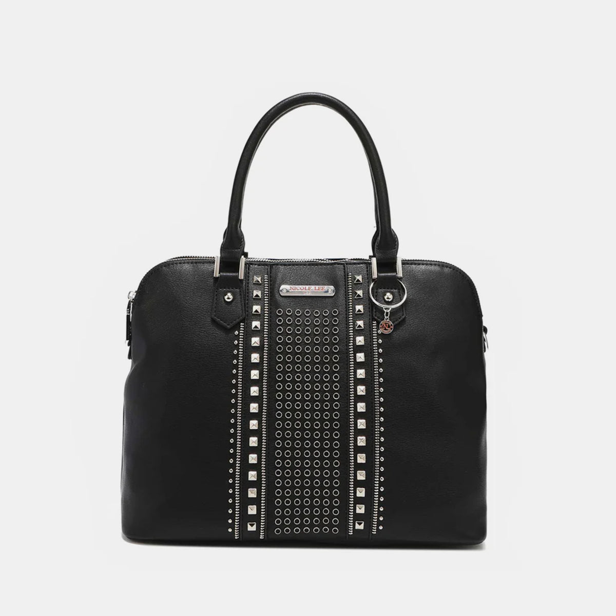 Nicole Lee USA Studded Decor Handbag | us.meeeshop