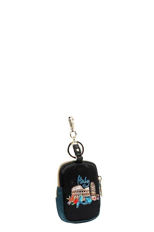 Nicole Lee USA Mini Coin Purse Keychain - us.meeeshop