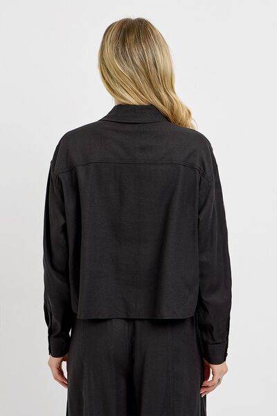 RISEN Button Down Long Sleeve Shirt - us.meeeshop