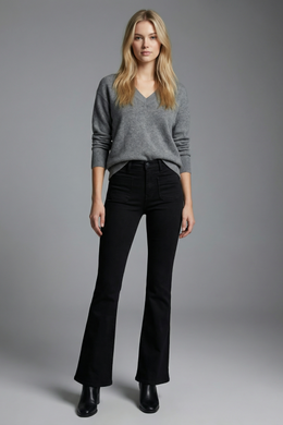 Amelie Tummy Control High Rise Bootcut Jeans