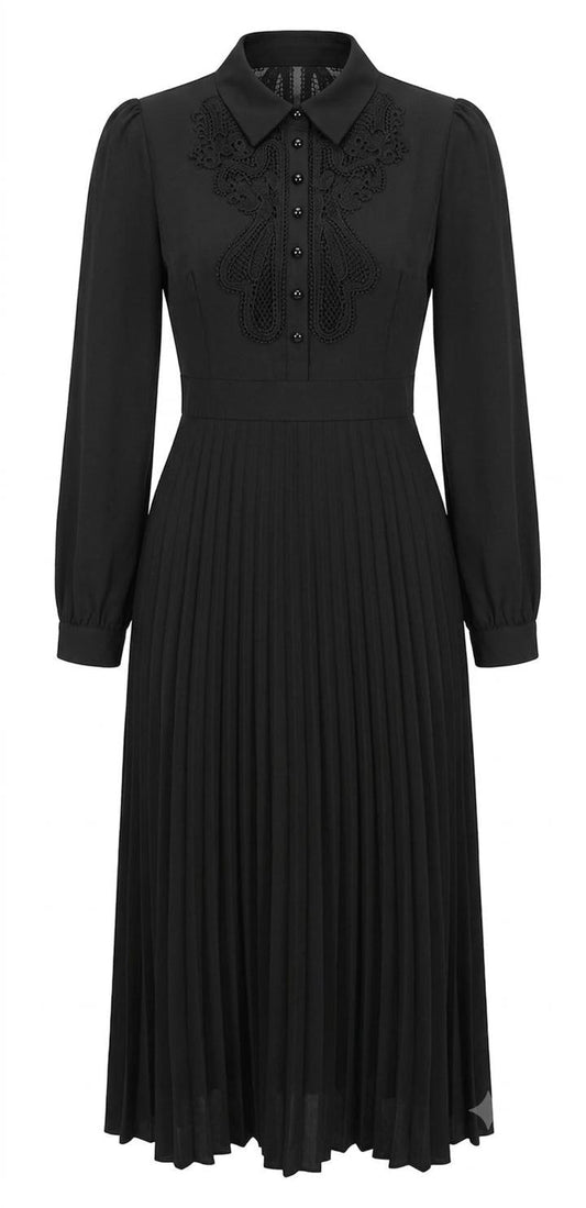 Laced Lume Midi Dress