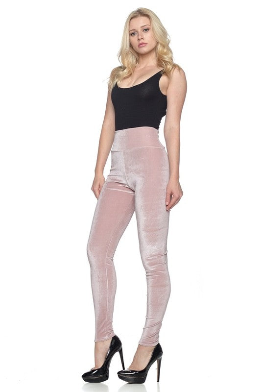 midnight luxe velvet Midnight Luxe Velvet Leggings view 7 (bottom) - shop at us.meeeshop