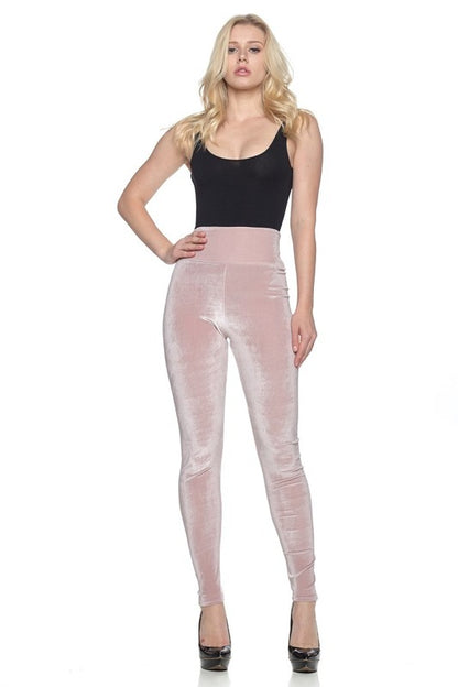midnight luxe velvet Midnight Luxe Velvet Leggings view 8 (bottom) - shop at us.meeeshop