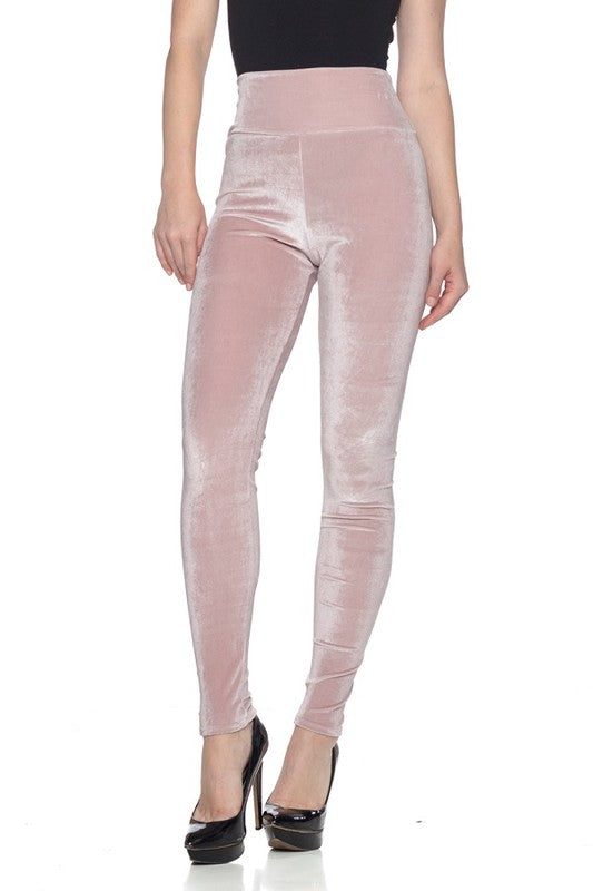 midnight luxe velvet Midnight Luxe Velvet Leggings view 6 (bottom) - shop at us.meeeshop
