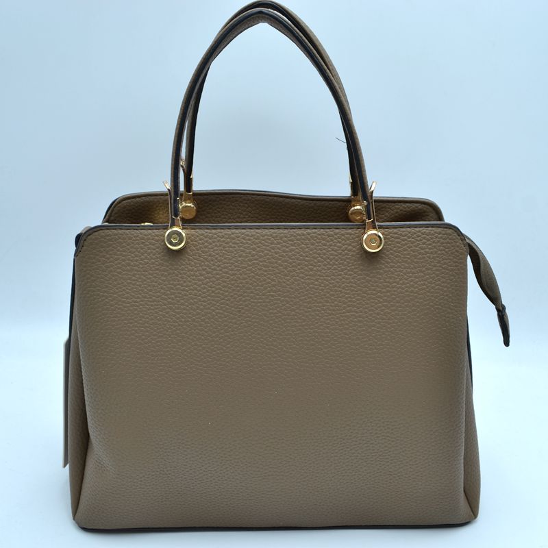 Madeline Love Structured Top Handle Handbag with Zipper Closures