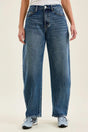 Judy Blue High Waist R.m. "Marlow" Arc Dk Time Weathered Indigo Jeans