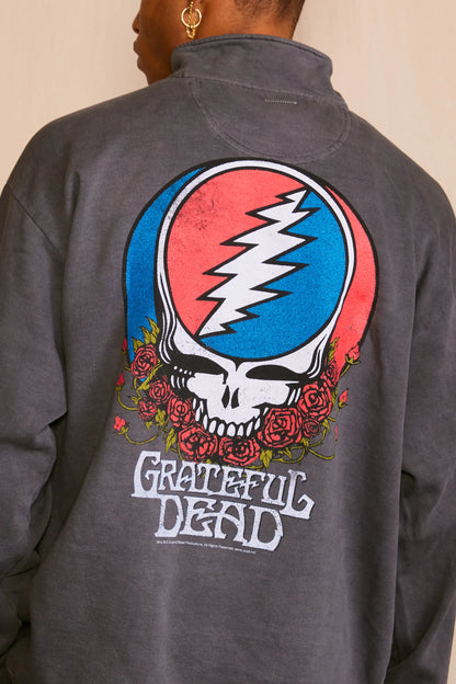 grateful dead zip Grateful Dead Zip Men's Sweatshirt view 3 (top) - shop at us.meeeshop