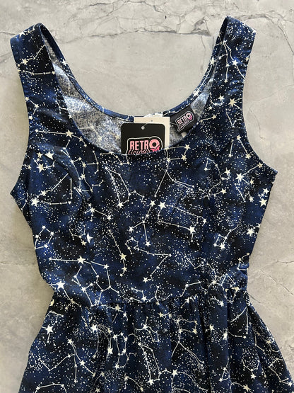 glow dark constellations Glow in the Dark Constellations Fit & Flare Dress view 6 (dress) - shop at us.meeeshop
